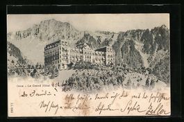 AK Caux, Le Grand Hotel, 1900