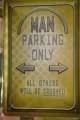 Man Schilder: Blechschild-MAN PARKING ONLY-ALL OTHERS – Neu und originalverpackt aus Rupperswil von big-one-sale 1