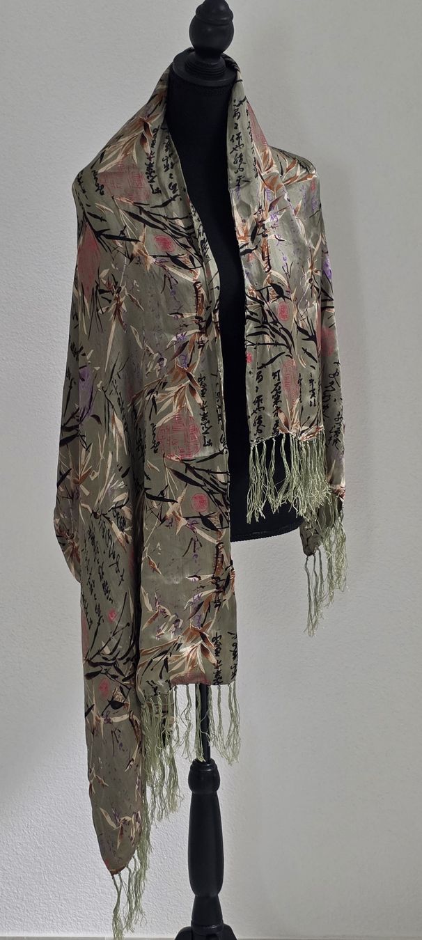 Foulards & écharpes: SeidenSchal Seidentuch 100% Seide   – D'occasion à Rheinsulz par Gilea