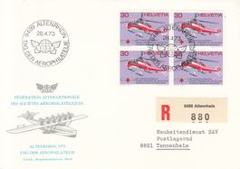 Aerophilatelie Altenrhein 1973