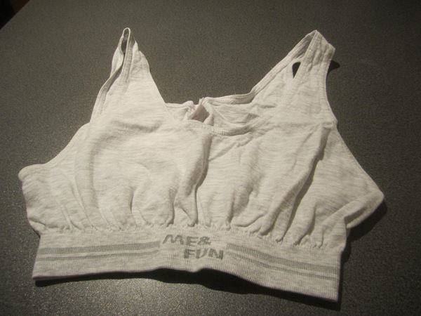 Top: Bustier Grösse 36/38, Me & Fun, grau – Usato da Zürich venduto da abraxas1291