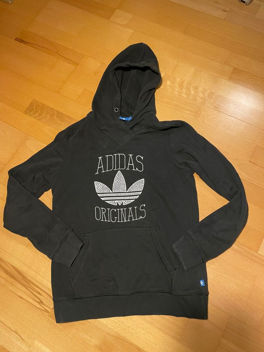 Adidas Maglioni & Felpe: Adidas Original Hoodie Schwarz Grösse M, mit Logo, Pullover – Usato da Hubersdorf venduto da JanasHeartTreasures