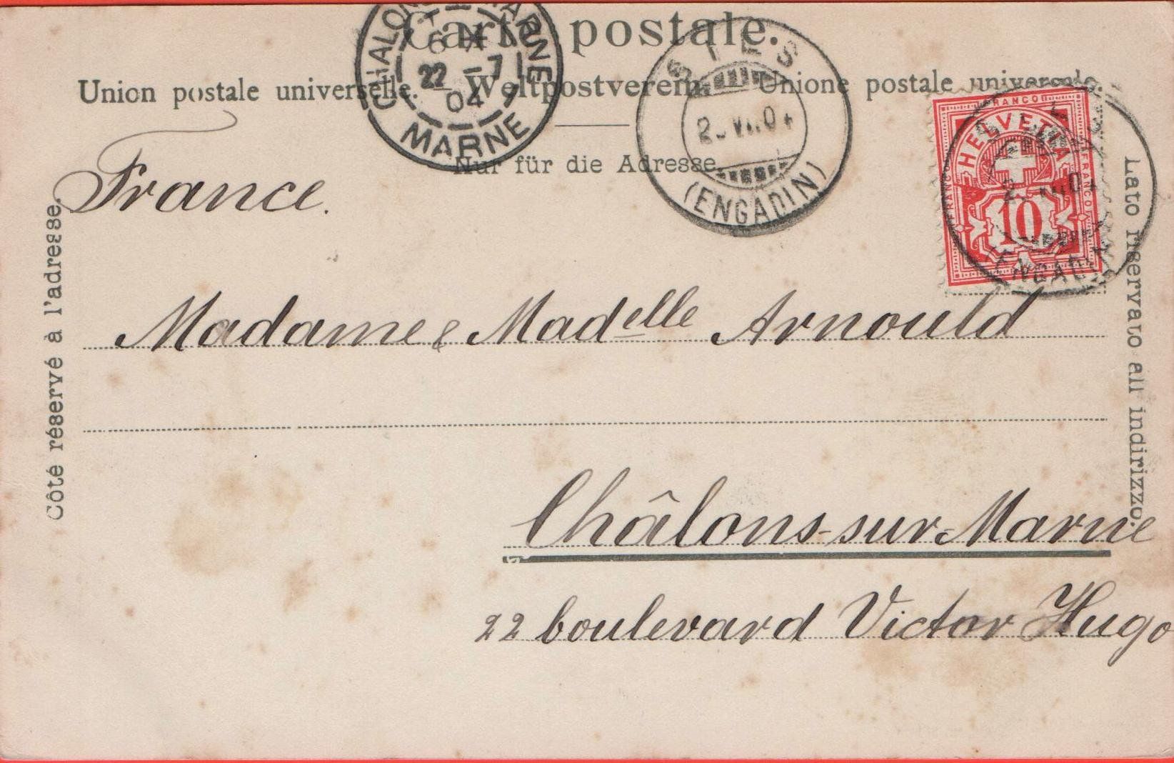 Cartes postales: SILS MARIA – D'occasion à Jona par philajona 1