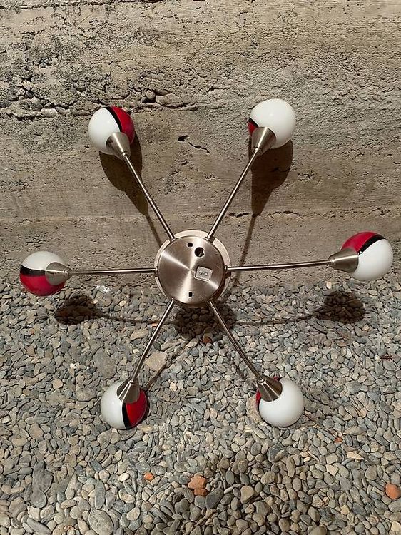 Modern Sputnik Ceiling Light 6 Lights Bulbs Included (D'occasion) à ...