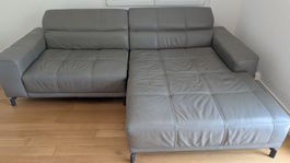 Leder Polstergruppe Eck-Sofa