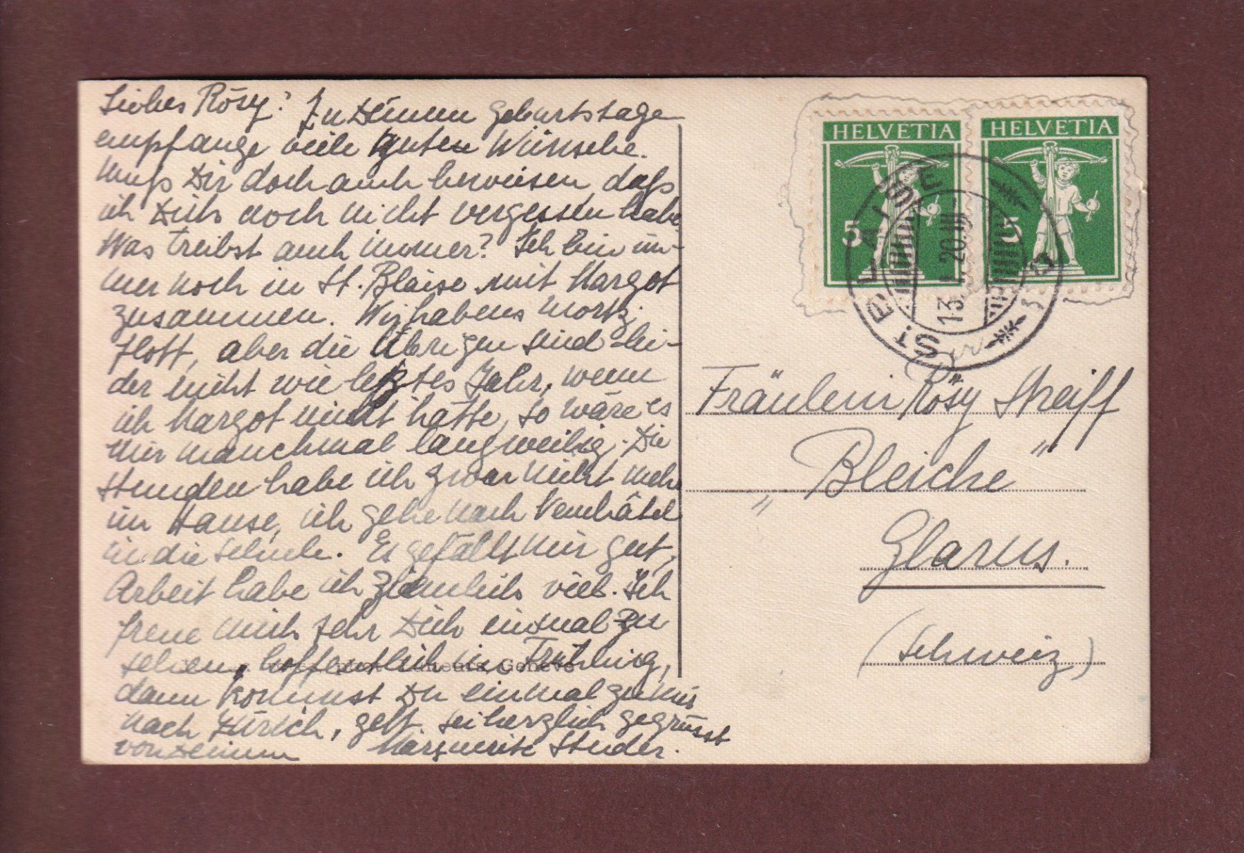 Cartoline postali: NEUCHÂTEL et le Val de Travers - 1920 – Usato da Pully venduto da nicecards 1