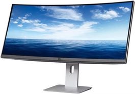 Dell Monitor U3415w 3440 x 1440 Pixel, Curved 34"