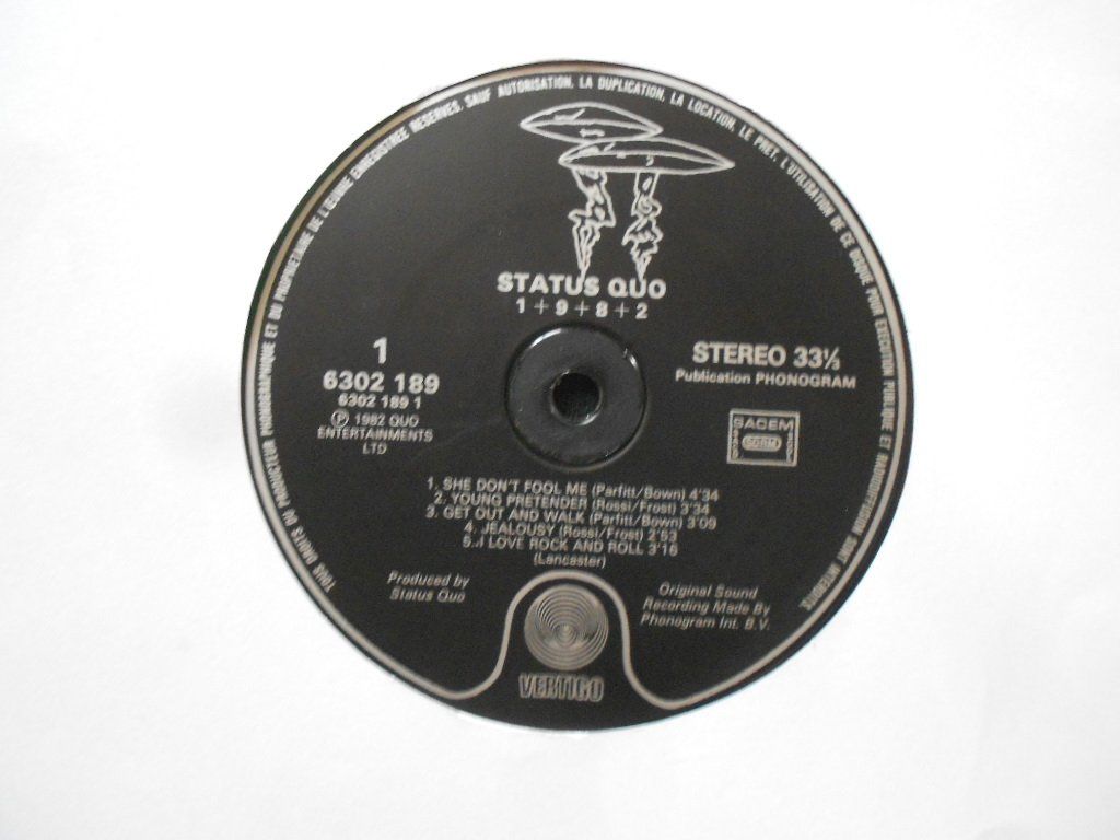Schallplatten: STATUS QUO  -  1982 – Gebraucht aus Bex von Giorgiob 3
