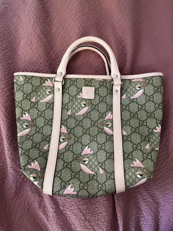 Sac cabas Gucci Chilled Papagallo