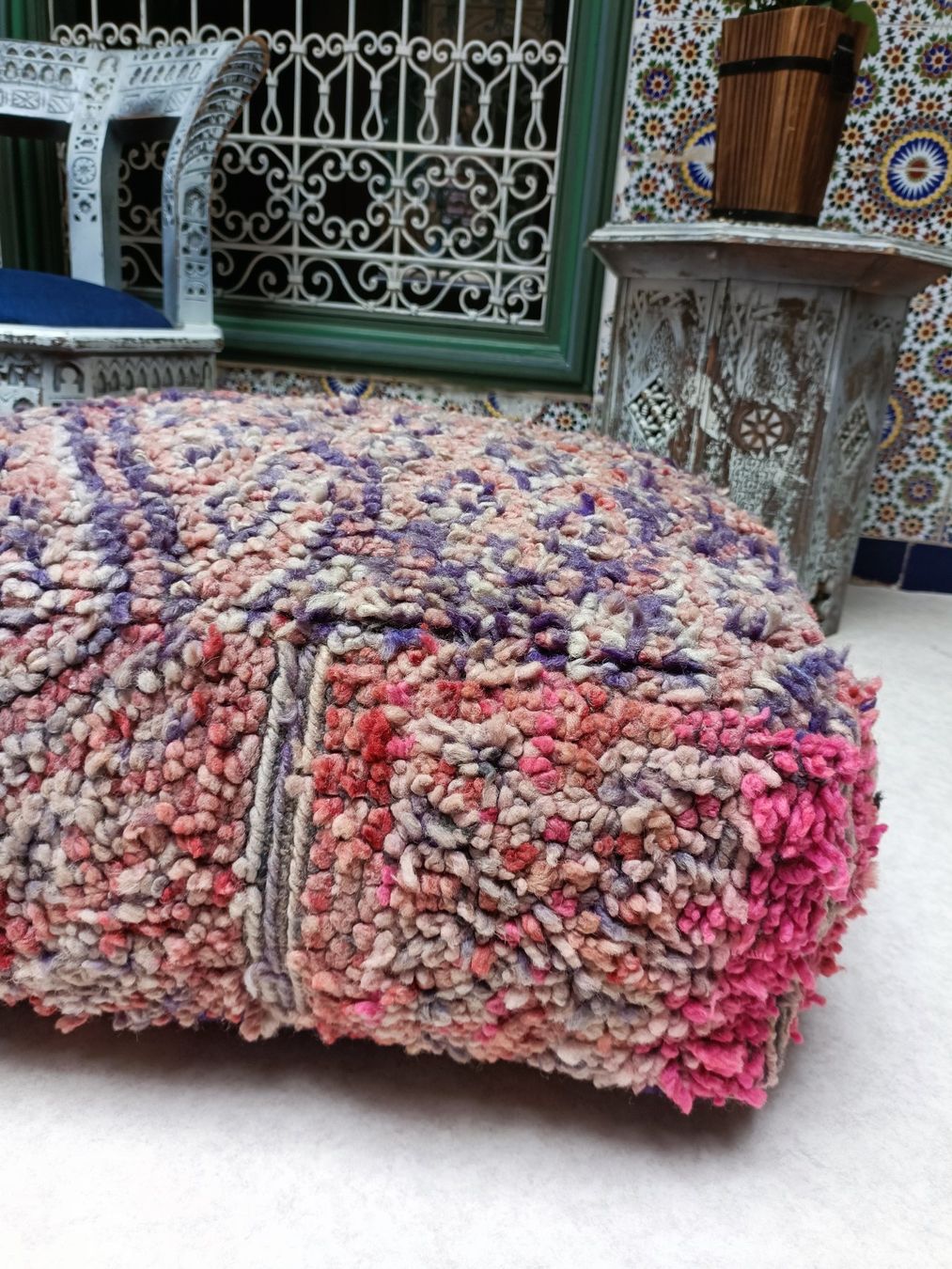 Divani: Pouf marocain Vintage – Nuovo (secondo la descrizione) da cournillens venduto da Haronn 7