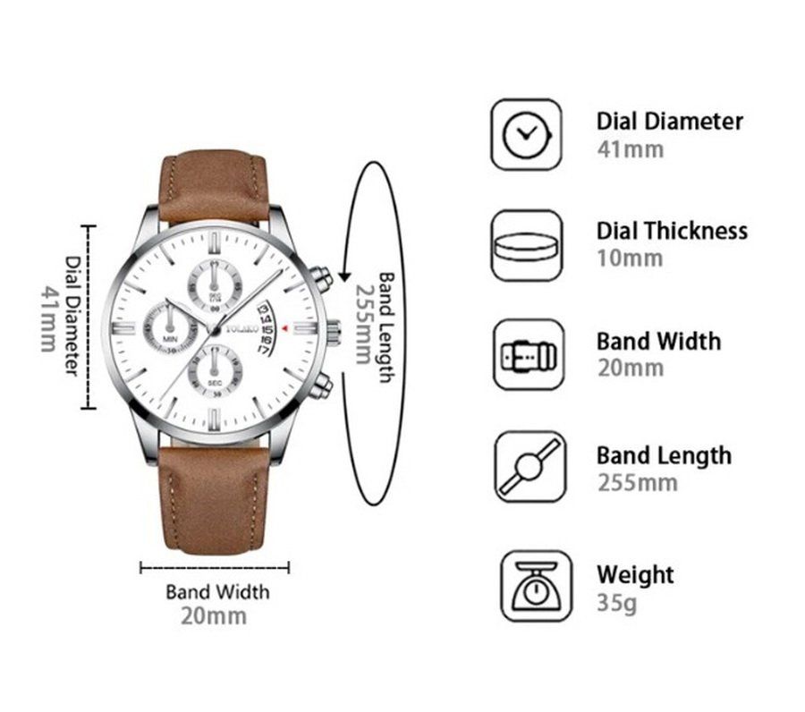 Orologi: Elegante Herren-Armbanduhr – Nuovo e nell'imballaggio originale da Untersiggenthal venduto da Zarkok 2