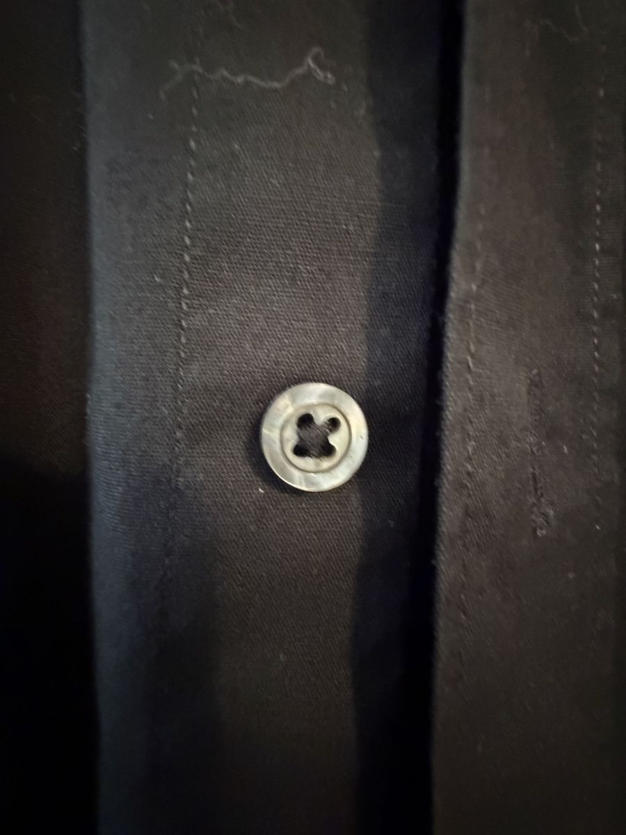 Camicie: Camicia Daniele Alessandrini uomo nero taglia – Usato da Lugano venduto da can_xdd8 2