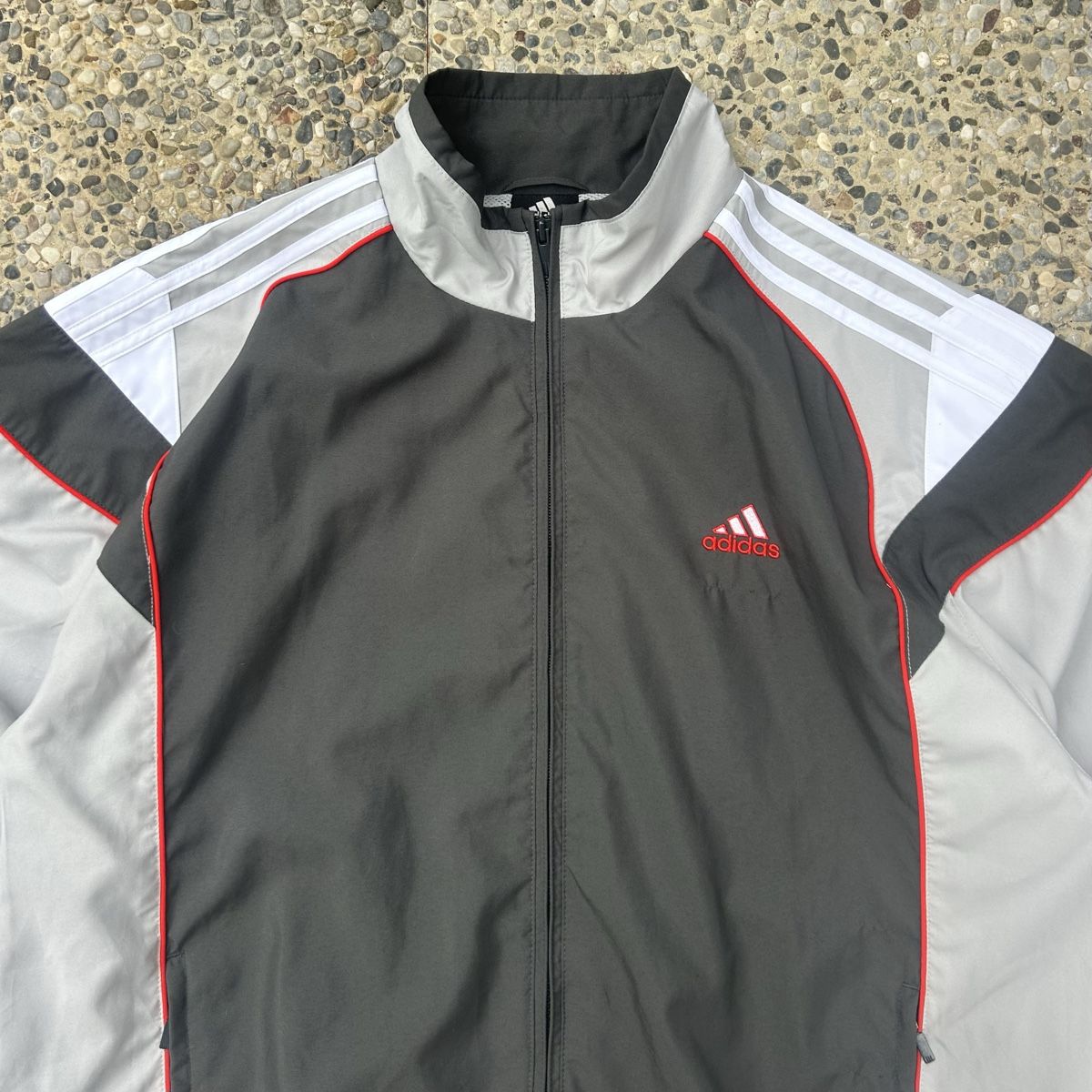 Adidas Jacken: Vintage Adidas 00’s track jacket – Gebraucht aus brent von fukusapes 1