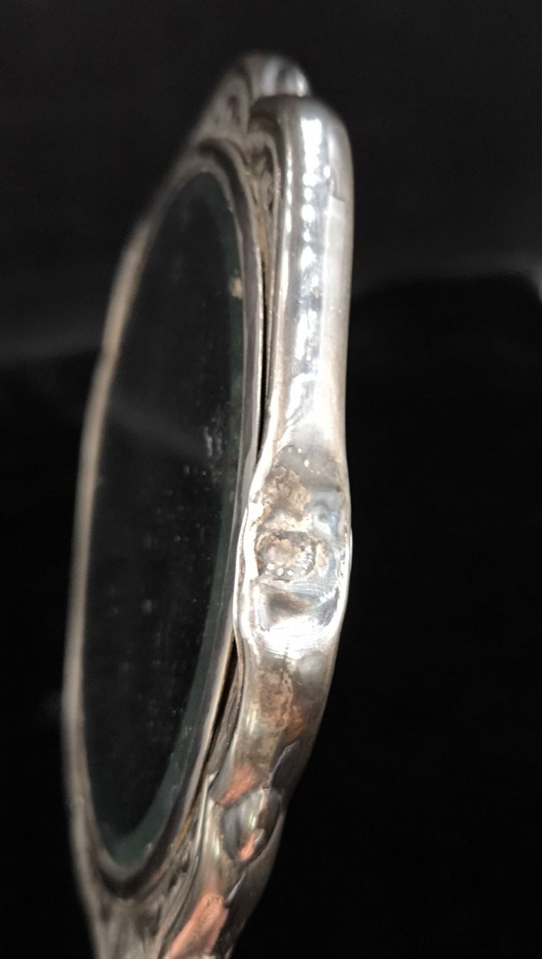 Specchi: Antiker Handspiegel 835er Silber – Usato da Rorschacherberg venduto da snOOpydOg11 3