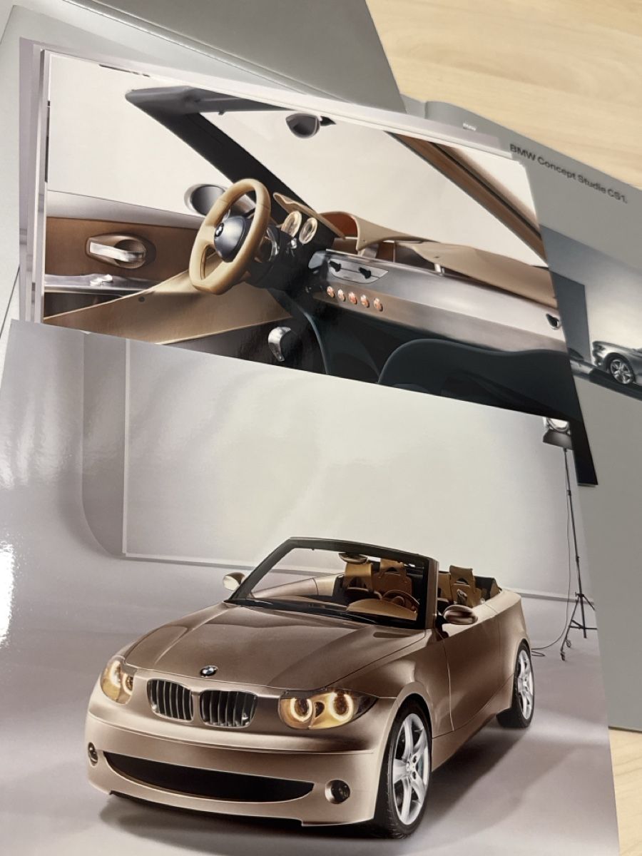 BMW Documenti: BMW Concept Studie CS1 - Exklusives Pressematerial – Usato da Grenchen venduto da Lucy68 5