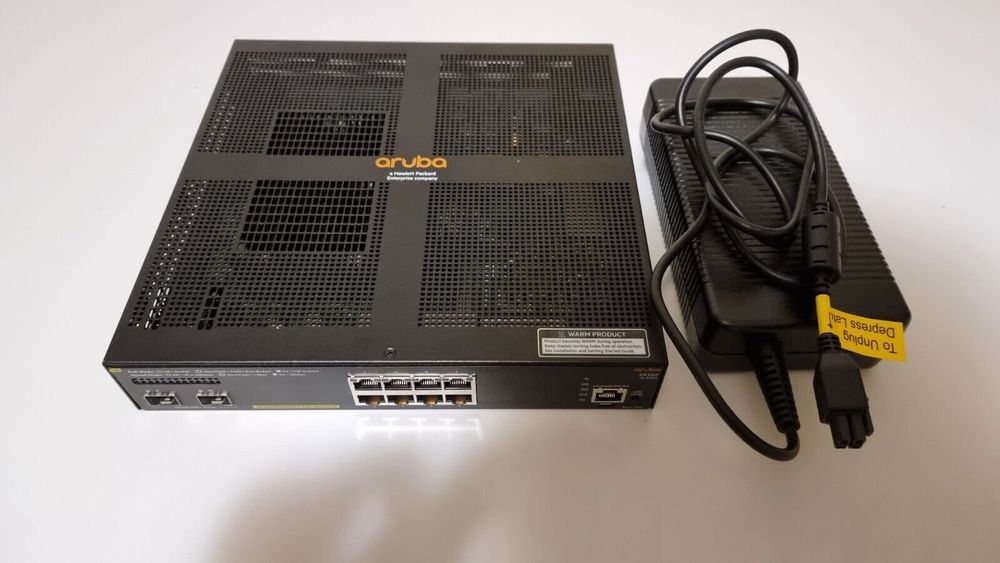 Hewlett Packard Hubs & Switches: Aruba 2930F 8G PoE+ 2SFP+ JL258A – Gebraucht aus Matran von bcnet_ch
