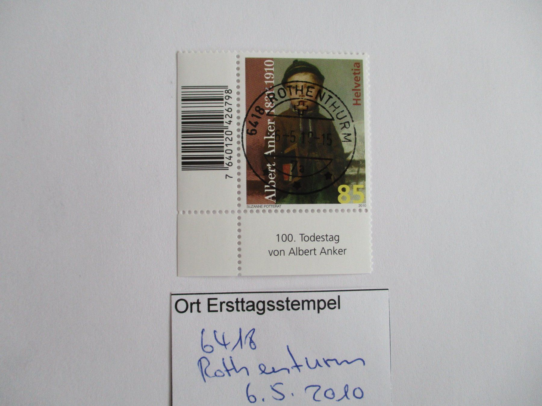 Tous les timbres: Voll Ort Ersttagsstempel 6418 Rothenturm – D'occasion à Langnau b. Reiden par Aktuell88