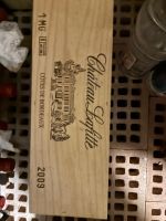Caisse bois vin Chateau Lafitte 2009 Magnum
