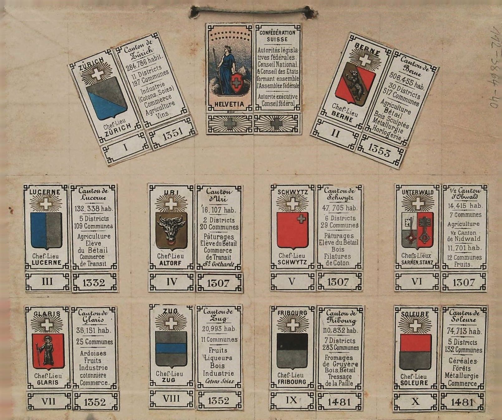 Livres: Wappen Schweiz Heraldik 1870 – D'occasion à Rafz par booksell