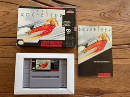 SNES The Rocketeer OVP, Anleitung , Cartridge wie NEU!
