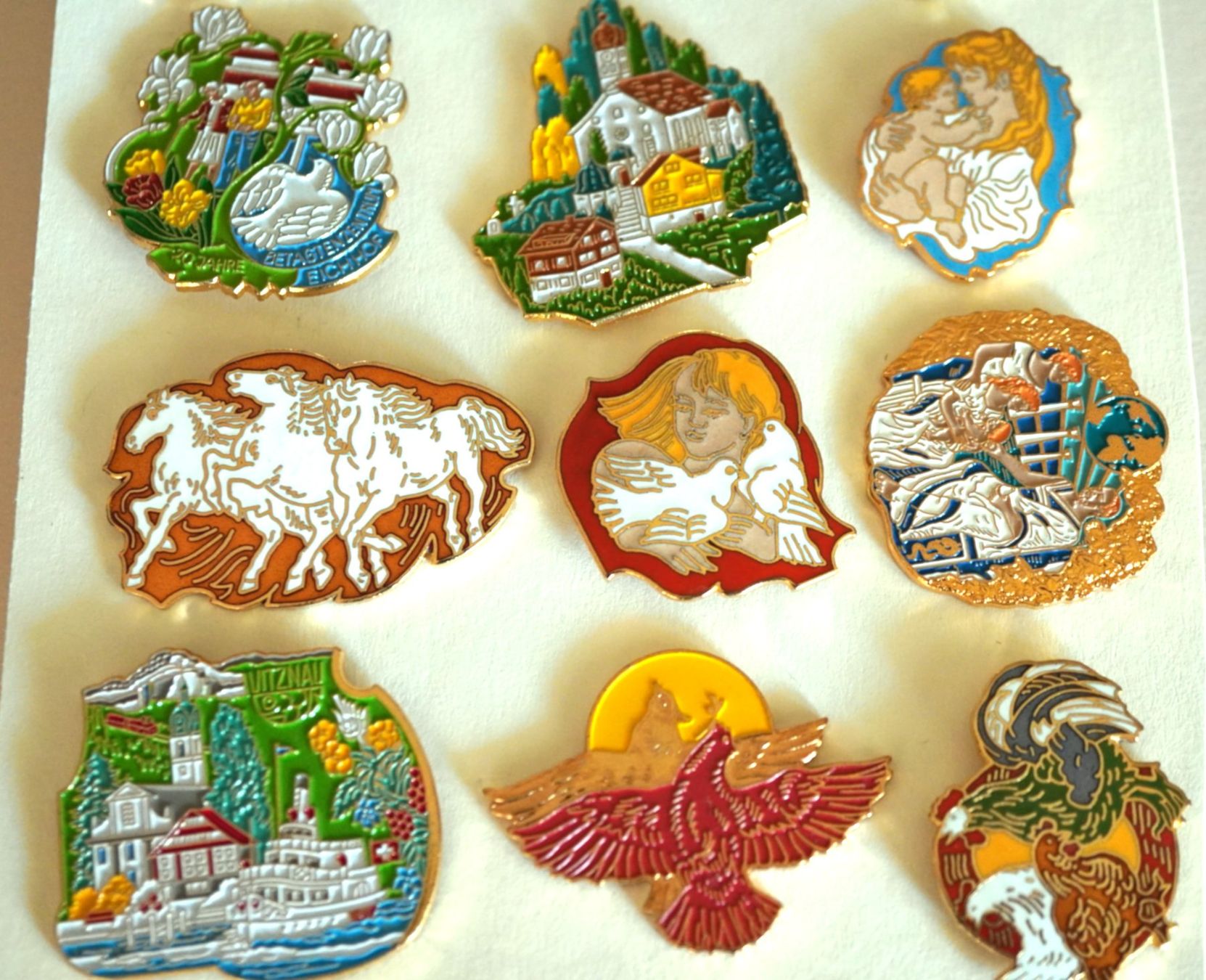 Plaquettes & Badges: Lot Pin Simone Erni – D'occasion à Worb par worb01 2