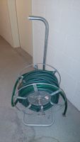 Schlauchwagen mit Gartenschlauch rollbar gebrauchter Zustand