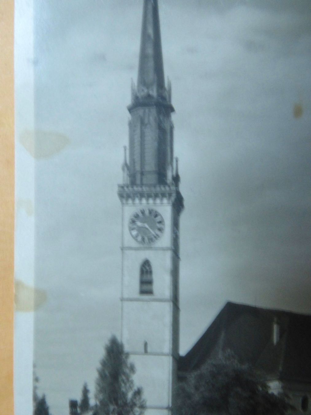 Ansichtskarten: 1937 Cham, Die Kirche – Gebraucht aus Zürich von Chaeffeler 1