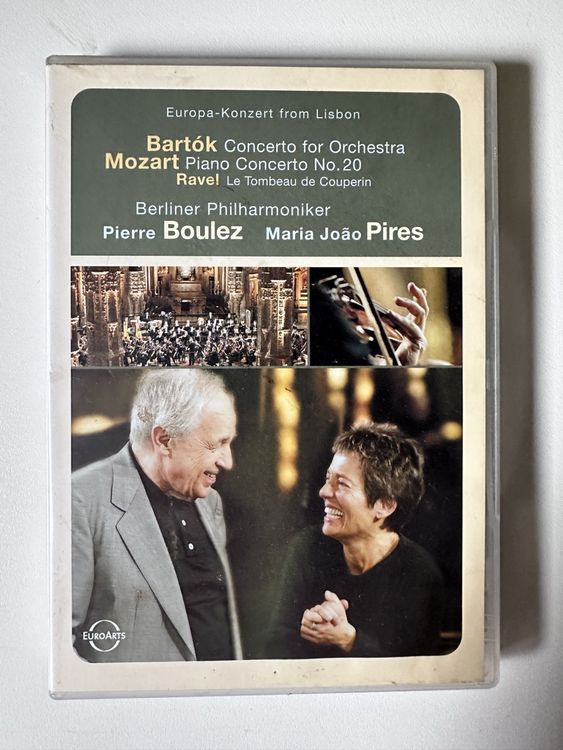 DVD Europakonzert Berliner Philharmoniker | Pires | Boulez | Kaufen Auf ...