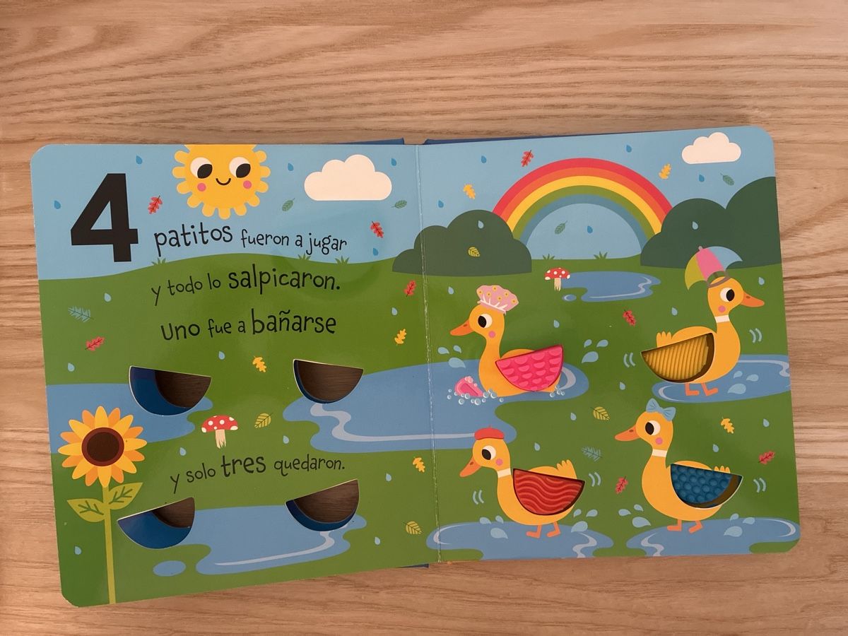 Libri: Libro Toca y explora 5 patitos traviesos spanisch – Usato da Zürich venduto da laura.ochoa 1