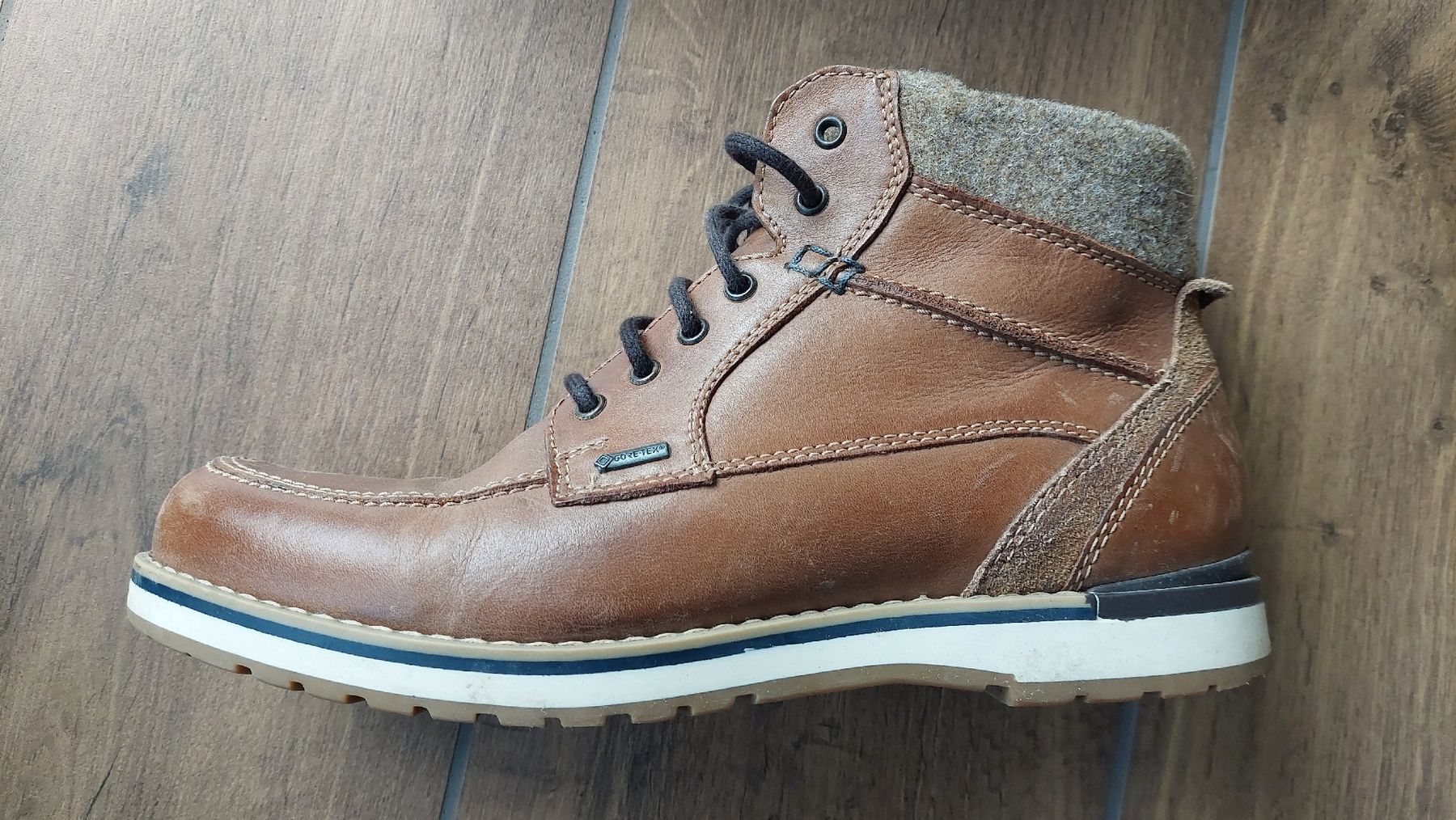 Scarpe da uomo: Lederwinterschuh mit Gore-Tex Gr.42 – Nuovo (secondo la descrizione) da Dübendorf venduto da huebi01 4