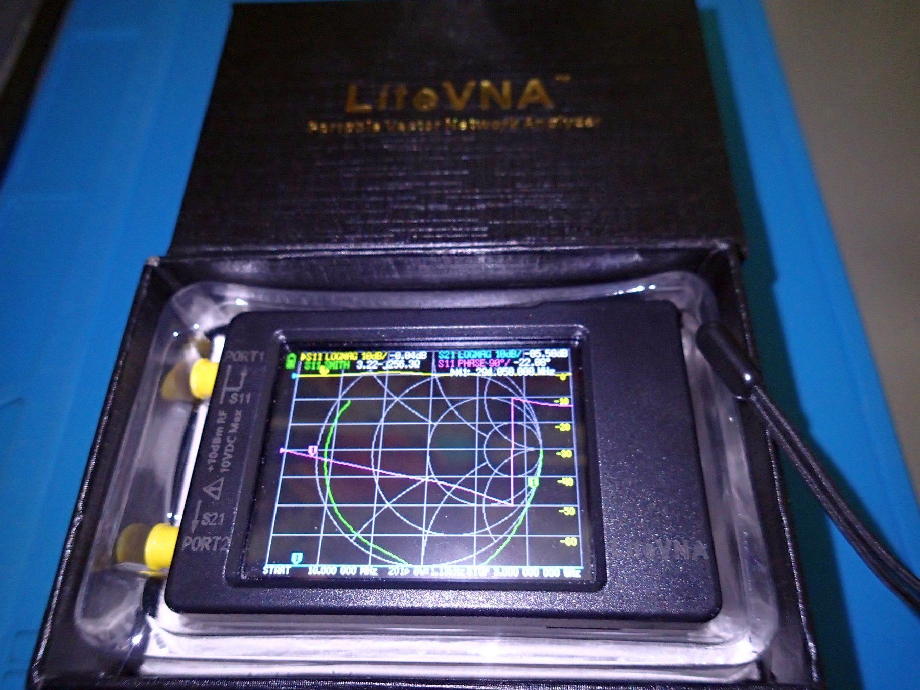 Radiocomunicazione: LiteVNA 62 Vektor Antennenanalysator Network Analyzer – Usato da Zürich venduto da youelec 7