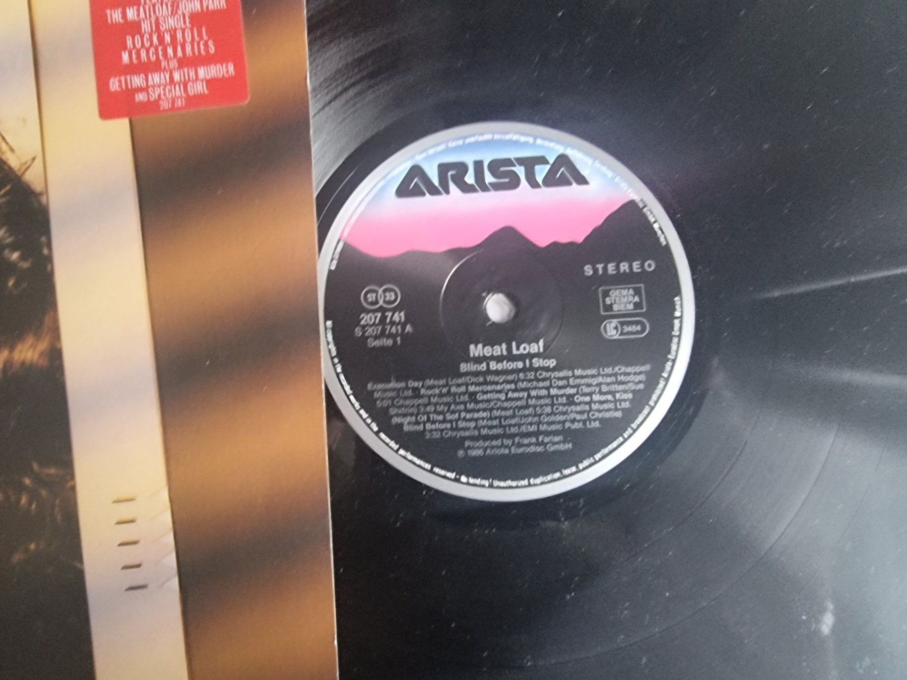 Dischi in vinile: LP Meat Loaf – Blind Before I Stop – Usato da Schaffhausen venduto da Kellerrassel 1