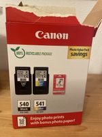 Druckerpatronen, Canon 540/541