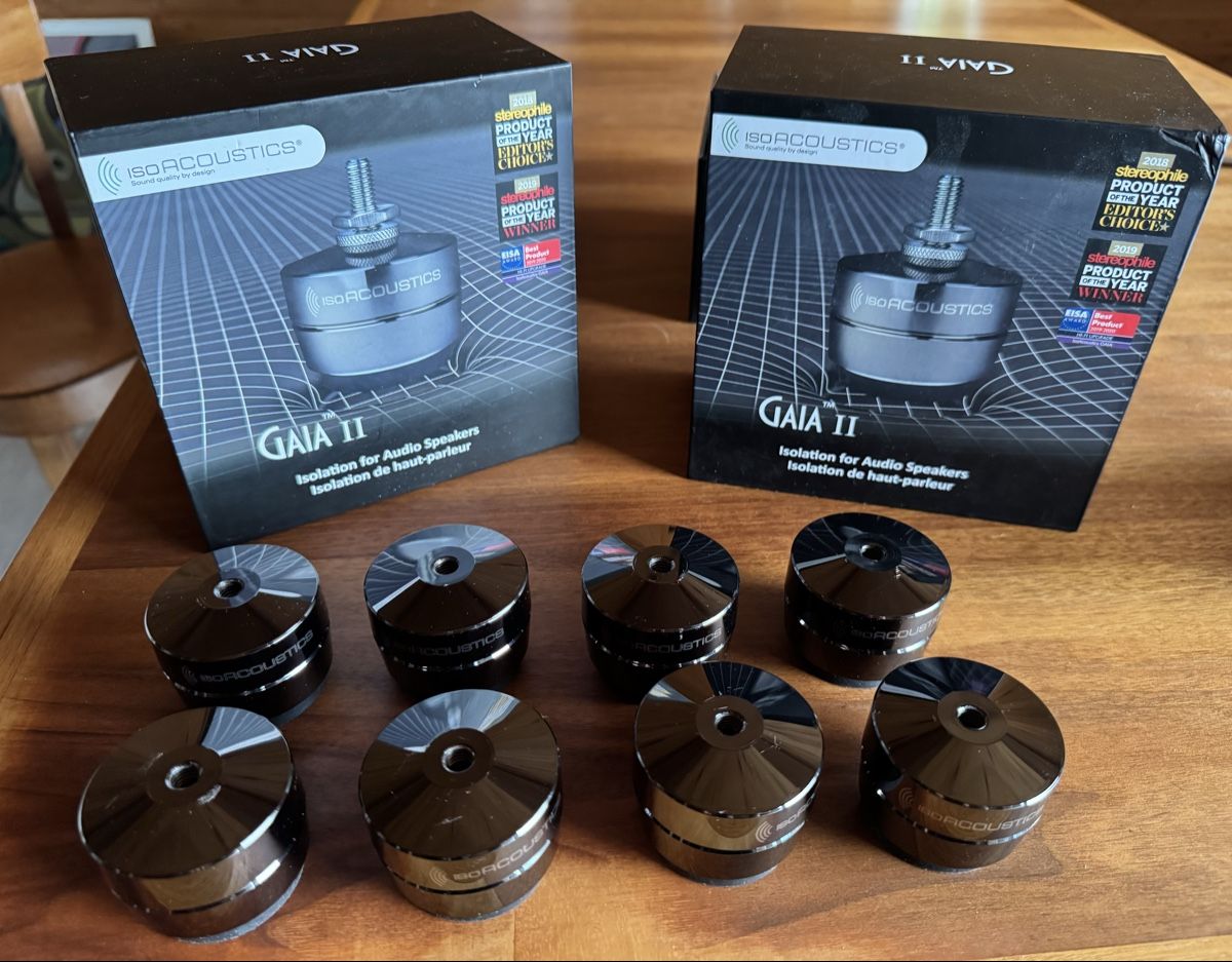 Lautsprecher: IsoAcoustics Gaia II – Gebraucht aus Ebertswil von audivero