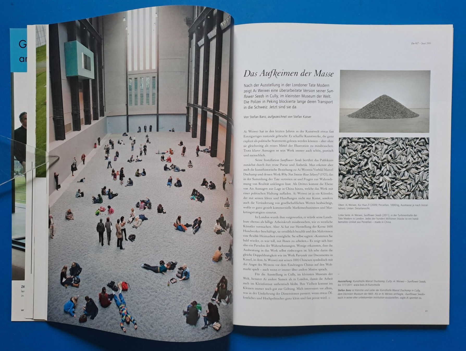Bücher: AI WEIWEI - DU 817/2011 Top erhalten. – Gebraucht aus Zürich von archiphil 5