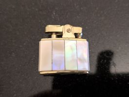 Vintage Rodan Pearl Feuerzeug – Perlmutt – ca. 1970er Jahre