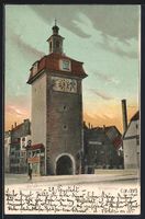 Schaffhausen, das Schwabentor im Sonnenu
