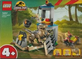 LEGO JURASSIC WORLD 76957 VELOCIRAPTOR ESCAPE  new