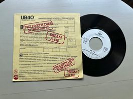 UB 40 tolle Kult Hit Single Reggae Dub The earth dies 80's