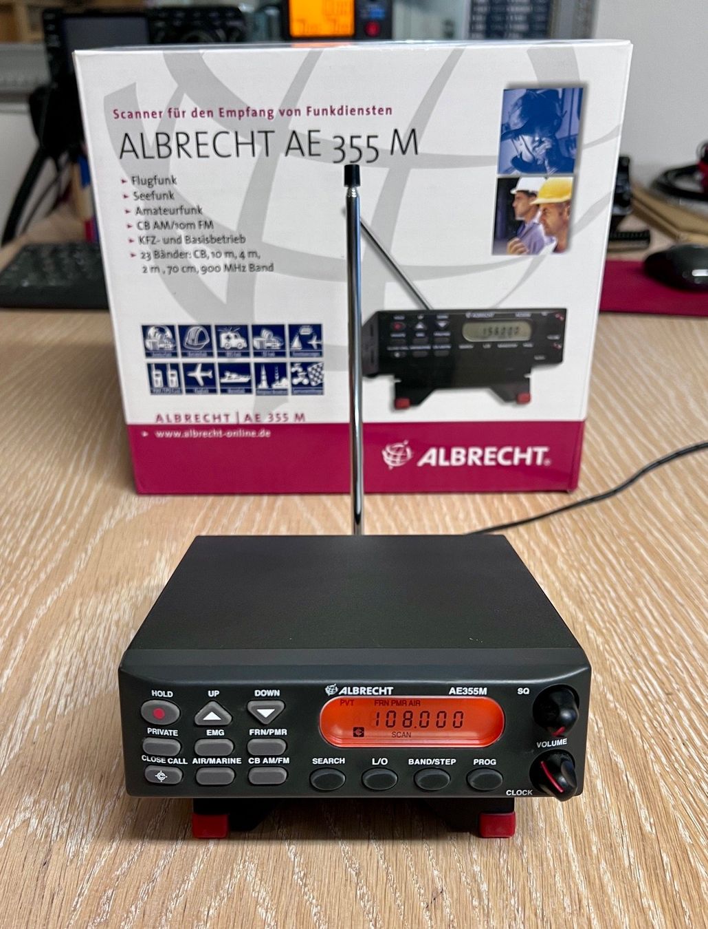 Funktechnik: Scanner radio Albrecht AE-355 – Gebraucht aus vernier von ASO_Tech
