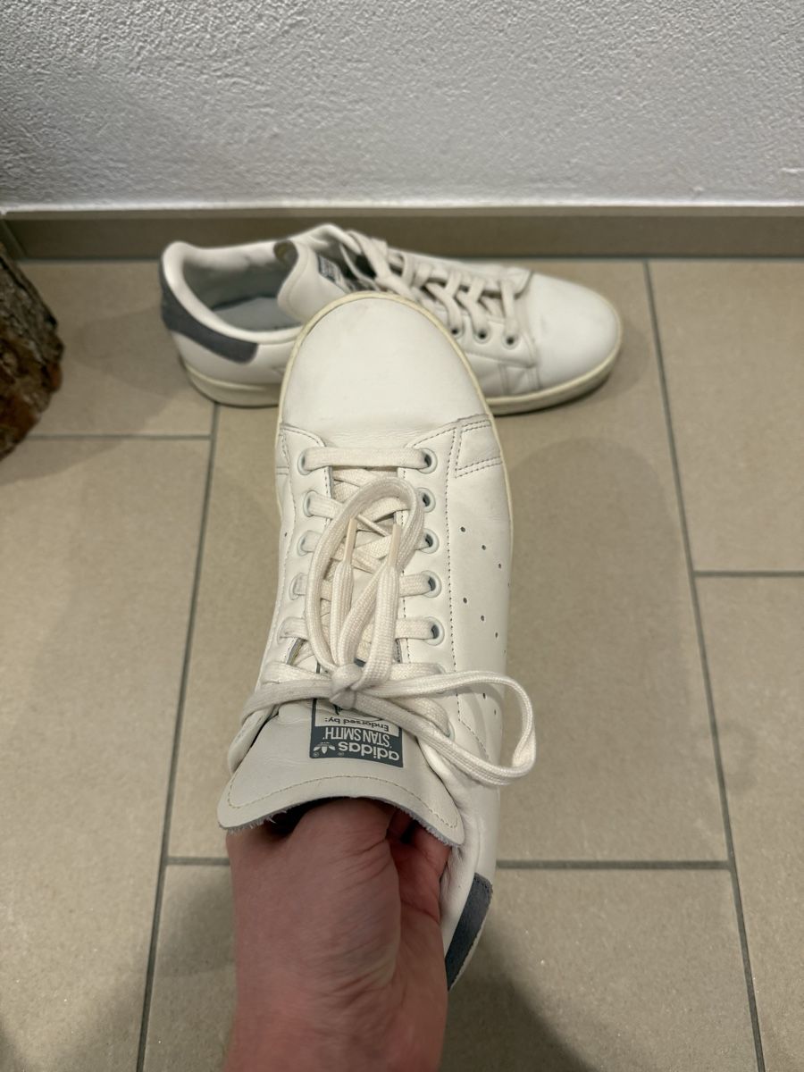 Adidas Scarpe da uomo: Adidas Stan Smith Grau / Silber Sneaker – Usato da Kaltbrunn venduto da IMRLU998 3