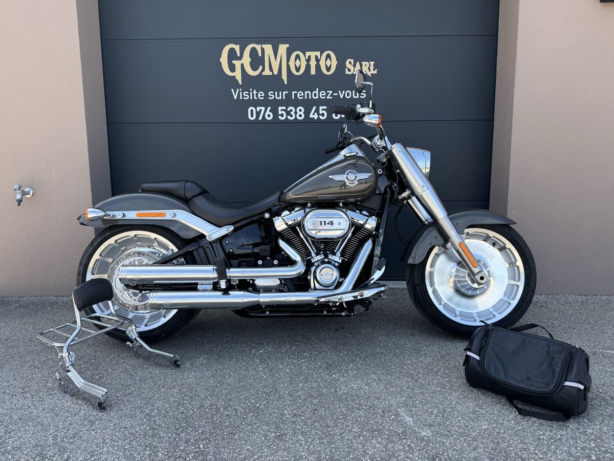 Harley-Davidson Chopper: Harley Davidson Fat Boy S 114 LEASING POSSIBLE – Usato da Echallens venduto da HD90 7