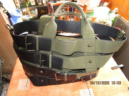 sacs en cuir vert