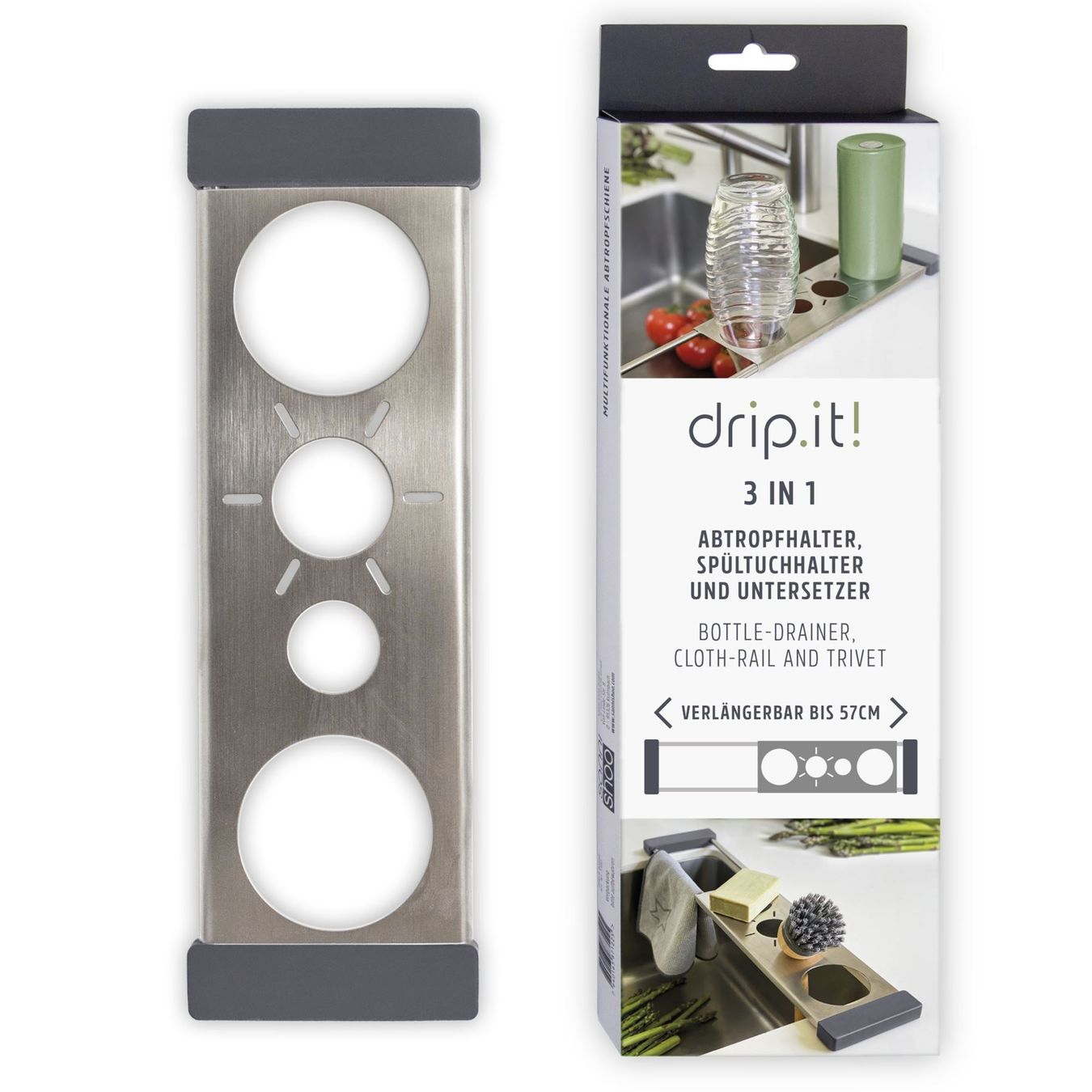 Scaffali: Drip.it Spülbecken Ablage – Nuovo e nell'imballaggio originale da Wettingen venduto da kochshop 1