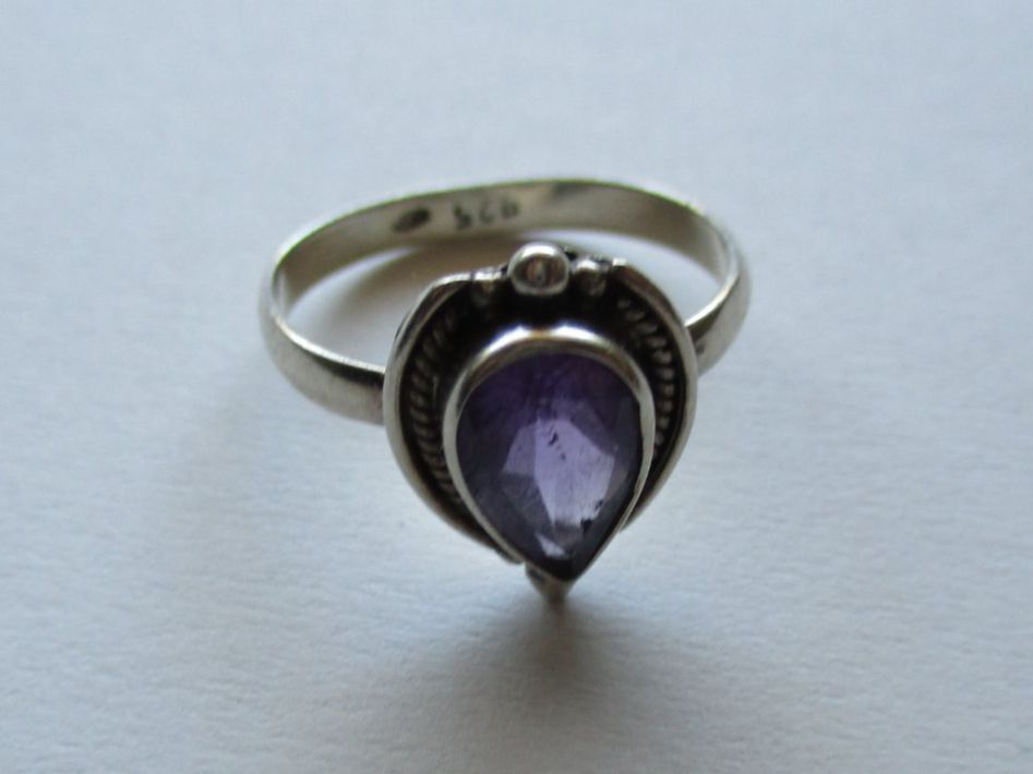 Anelli: Bague argent 925 avec améthyste – Usato da La Sarraz venduto da vic_v6kz