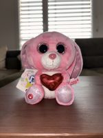 NICI Stofftier Hase Herz pink neu mit Etikett
