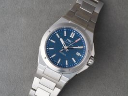 Montre IWC Ingenieur cadran bleu acier - IW323909