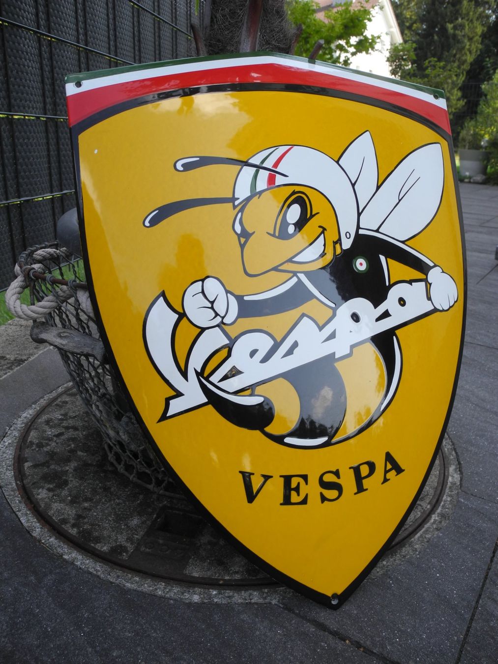 Vespa Ecriteaux: VESPA EMAILSCHILD – Neuf (Voir description) à Reinach AG par Huckleberrysix 2