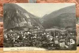SIERRE Vue Générale et le Rothorn - Rhonetal