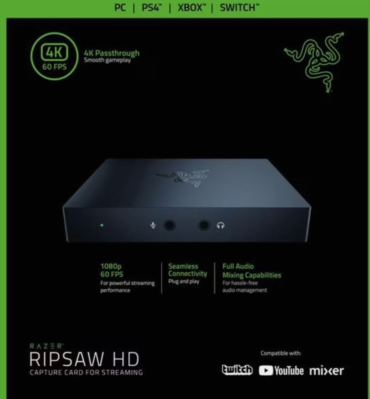 Konverter: Razer Ripsaw HD Capture Card – Gebraucht aus Bern von LegendEdy 1